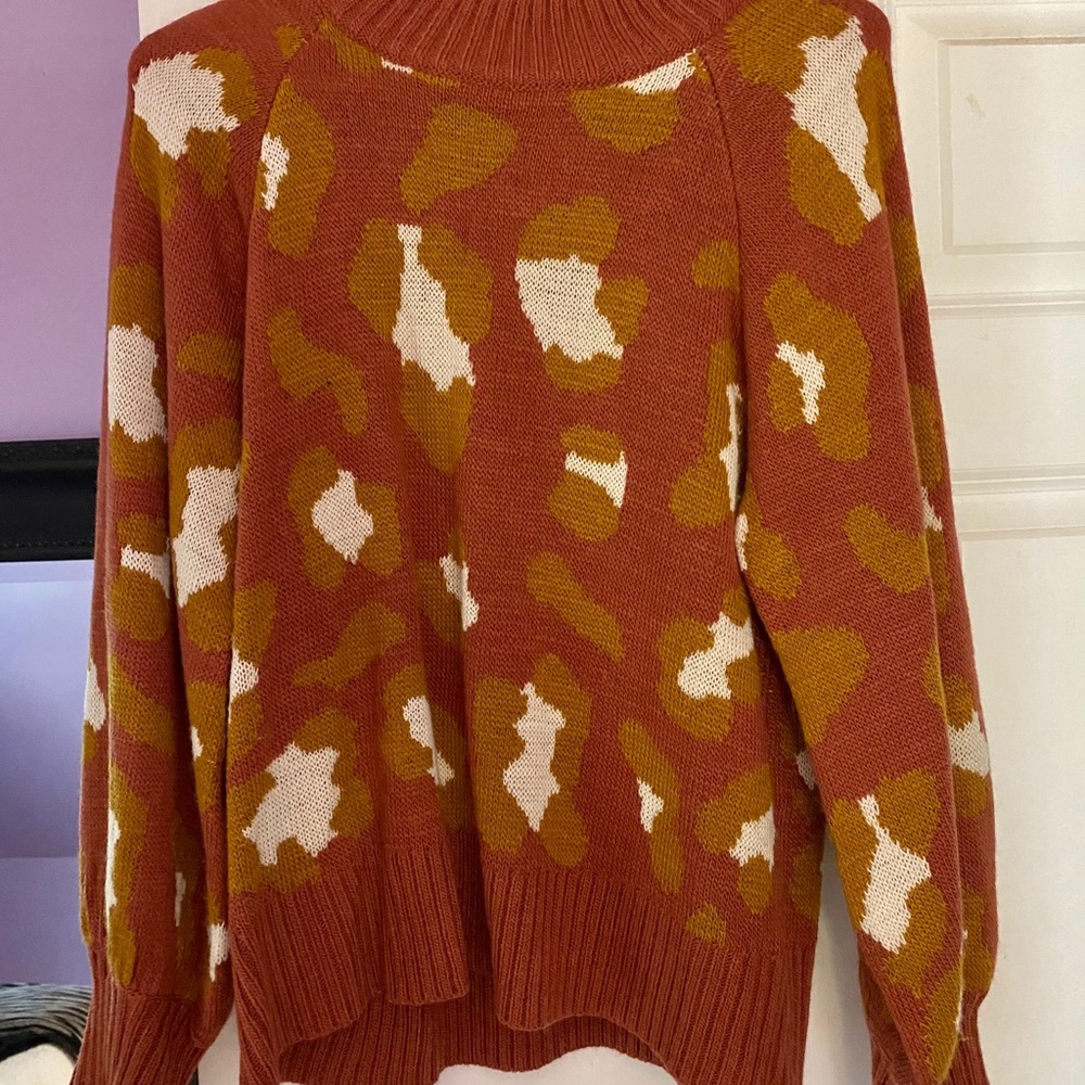 Cheetah Sweater